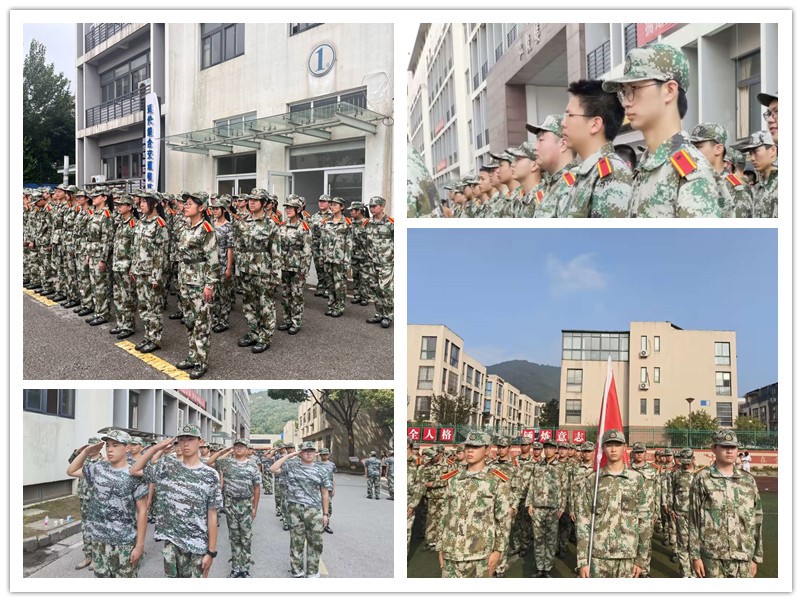 軍訓燃斗志 熱血鑄青春