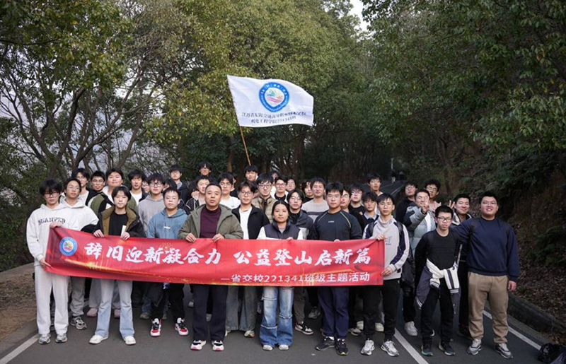 辭舊迎新凝合力 公益登山啟新篇 