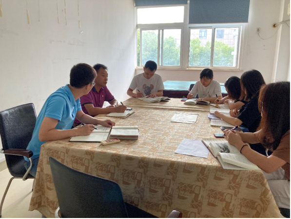 新能源汽車教研室開展新學期第一次黨史學習和教研活動