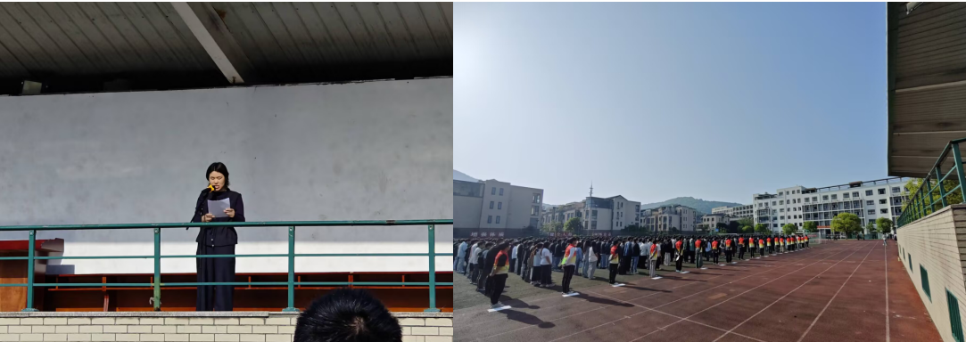 汽車工程學(xué)院舉行“技能點(diǎn)亮青春，實(shí)干成就未來” 主題升旗儀式
