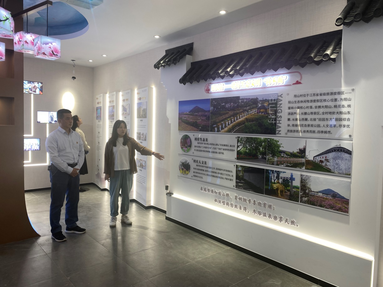 副校長倪依純率隊赴陽山鎮(zhèn)調(diào)研交流