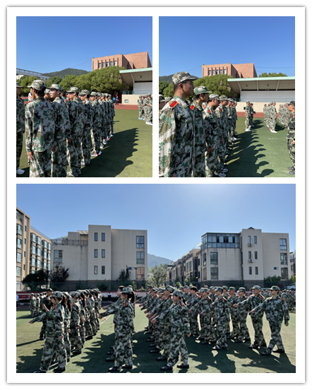 信息管理學(xué)院2021級新生軍訓(xùn)進(jìn)行時