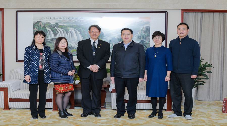 臺(tái)灣明新科技大學(xué)校長一行來訪